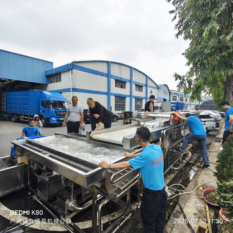 广东美味鲜食品公司定制版生产线正式交付